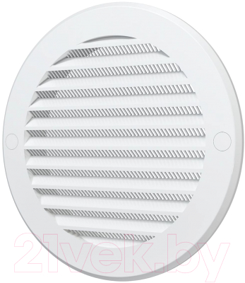 Решетка вентиляционная ERA 12РКС с фланцем - фото