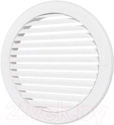 Решетка вентиляционная ERA 16РКН с фланцем  - фото