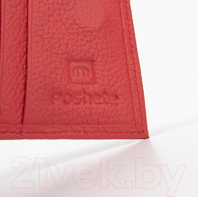 Зажим для денег Poshete 827-YH-202309-RED