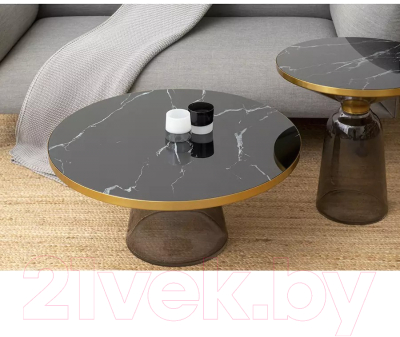 Журнальный столик Bergenson Bjorn Odd / MZTBL-CGLSBLK-50