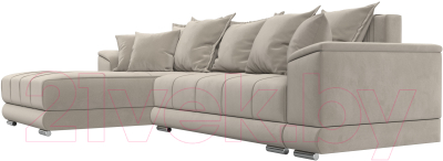 Диван угловой Лига Диванов НордСтар левый / 121113L