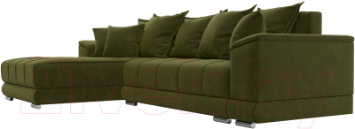 Диван угловой Лига Диванов НордСтар левый / 121114L