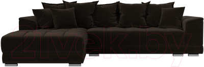 Диван угловой Лига Диванов НордСтар левый / 121115L