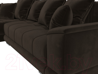 Диван угловой Лига Диванов НордСтар левый / 121115L