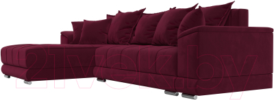 Диван угловой Лига Диванов НордСтар левый / 121118L