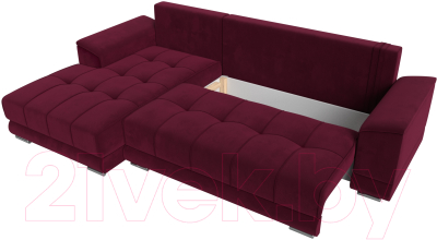 Диван угловой Лига Диванов НордСтар левый / 121118L