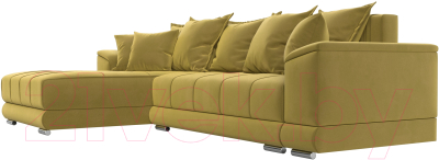 Диван угловой Лига Диванов НордСтар левый / 121121L