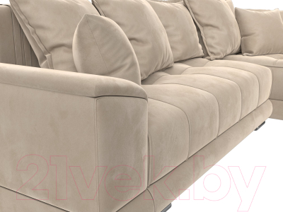 Диван угловой Лига Диванов НордСтар правый / 121105