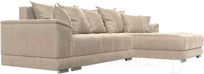 Диван угловой Лига Диванов НордСтар правый / 121105