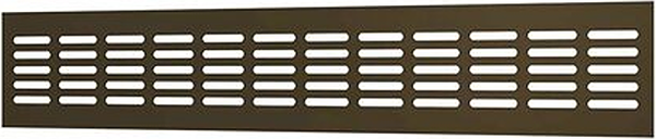 Решетка вентиляционная ERA 4808DP Al - фото