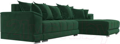Диван угловой Лига Диванов НордСтар правый / 121108