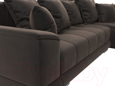 Диван угловой Лига Диванов НордСтар правый / 121109