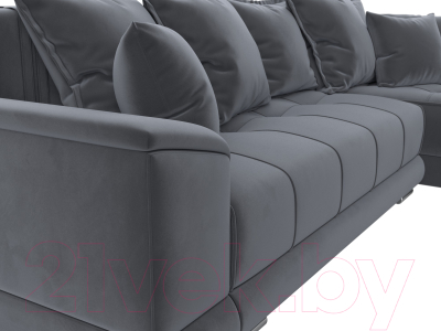 Диван угловой Лига Диванов НордСтар правый / 121110