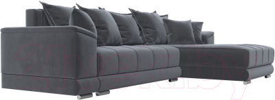 Диван угловой Лига Диванов НордСтар правый / 121110