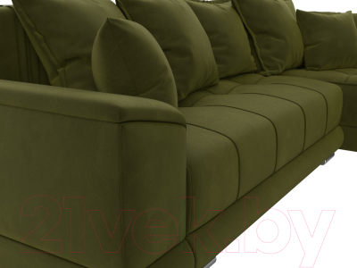 Диван угловой Лига Диванов НордСтар правый / 121114