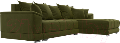 Диван угловой Лига Диванов НордСтар правый / 121114