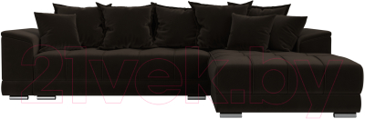 Диван угловой Лига Диванов НордСтар правый / 121115