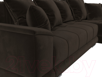 Диван угловой Лига Диванов НордСтар правый / 121115