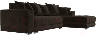 Диван угловой Лига Диванов НордСтар правый / 121115
