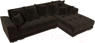 Диван угловой Лига Диванов НордСтар правый / 121115