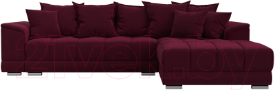 Диван угловой Лига Диванов НордСтар правый / 121118