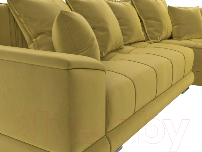 Диван угловой Лига Диванов НордСтар правый / 121121