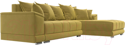Диван угловой Лига Диванов НордСтар правый / 121121