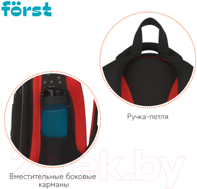Школьный рюкзак Forst F-Top. Game / FT-RY-012408