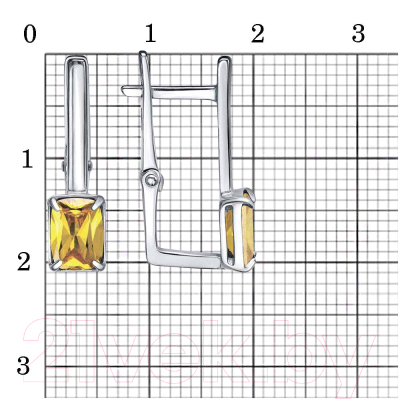 Серьги Красная Пресня 34814968Пл4