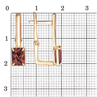 Серьги Красная Пресня 34814969Гр