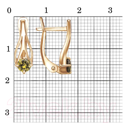 Серьги Красная Пресня 34815065-8