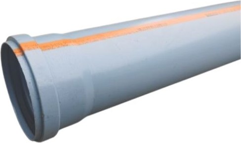 Труба внутренней канализации Valfex Optima 110 раструбом 0.5м / 211100050