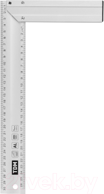 Угольник TDM Столярный Рубин / SQ1018-0512