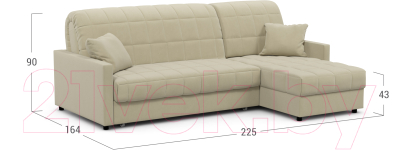 Диван угловой Moon Family 134 / MF006359