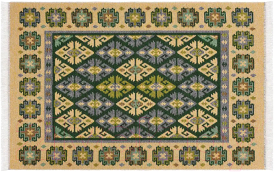 Коврик Shahintex Etno Icarpet 70x140 002 / 452992 - фото