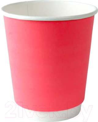 Набор бумажных стаканов Gecko Двухслойный 250мл - фото