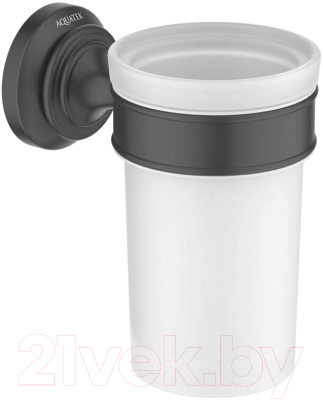 Стакан для зубной щетки и пасты Aquatek Классик AQ4527MB - фото