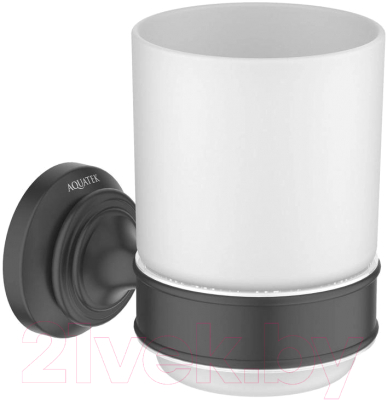 Стакан для зубной щетки и пасты Aquatek Классик AQ4504MB - фото