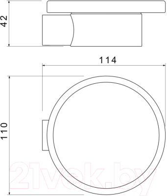 Мыльница Aquatek Лира AQ4403CR