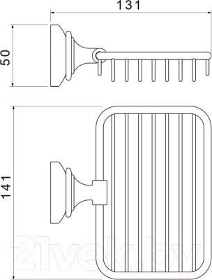 Мыльница Aquatek Классик AQ4533CR