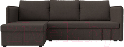 Диван угловой Лига Диванов Слим левый / 121148L