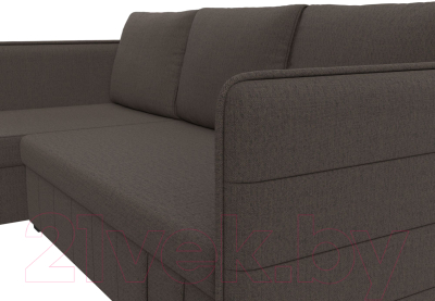 Диван угловой Лига Диванов Слим левый / 121148L