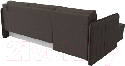 Диван угловой Лига Диванов Слим левый / 121148L