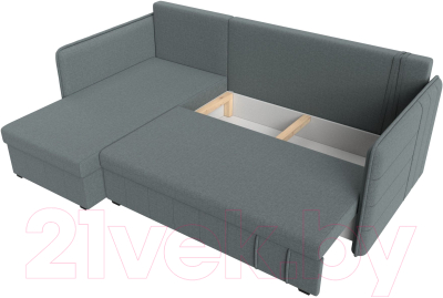 Диван угловой Лига Диванов Слим левый / 121149L