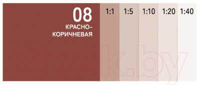 Колеровочная краска Solex Красно-коричневая