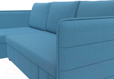 Диван угловой Лига Диванов Слим левый / 121150L