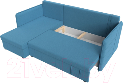 Диван угловой Лига Диванов Слим левый / 121150L