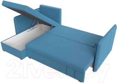 Диван угловой Лига Диванов Слим левый / 121150L