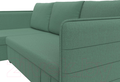 Диван угловой Лига Диванов Слим левый / 121151L