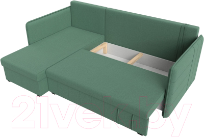 Диван угловой Лига Диванов Слим левый / 121151L